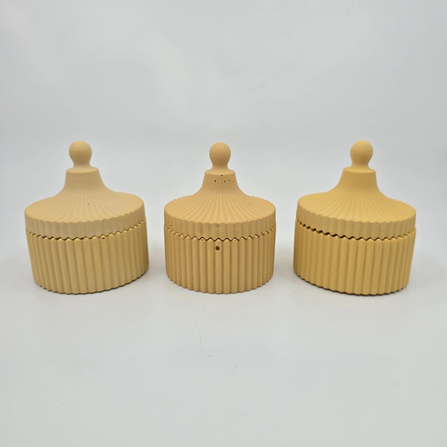 FERN - Trinket Box Yellow