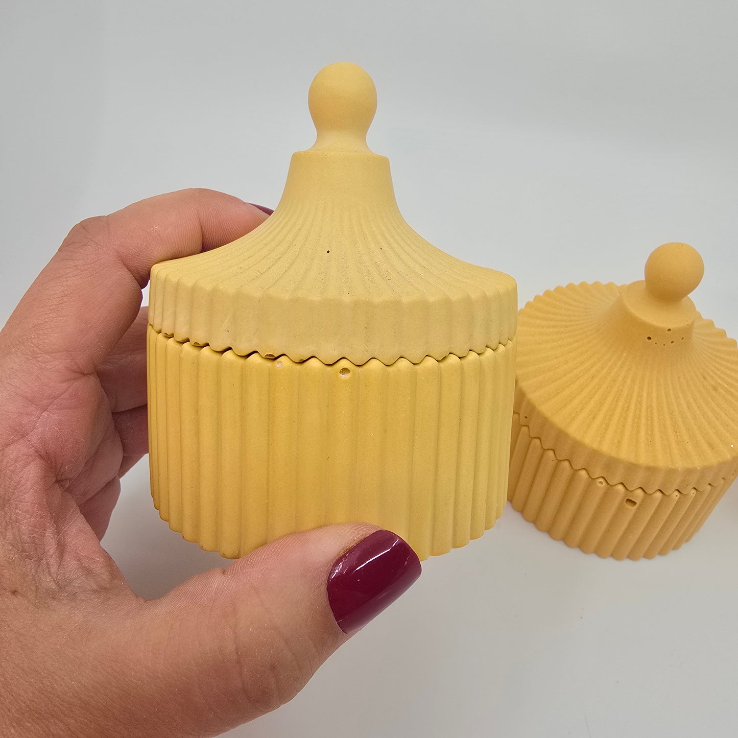 FERN - Trinket Box Yellow