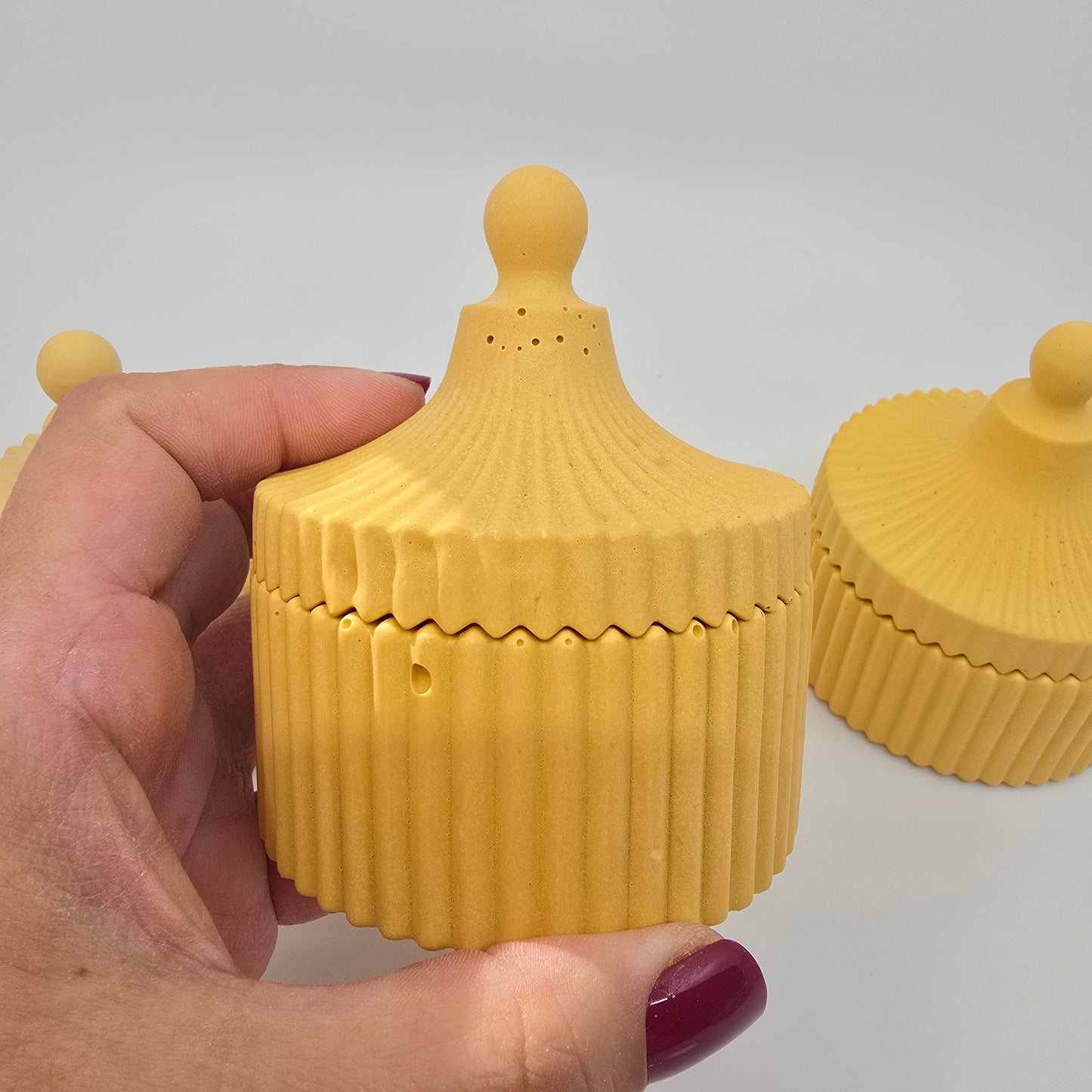 FERN - Trinket Box Yellow