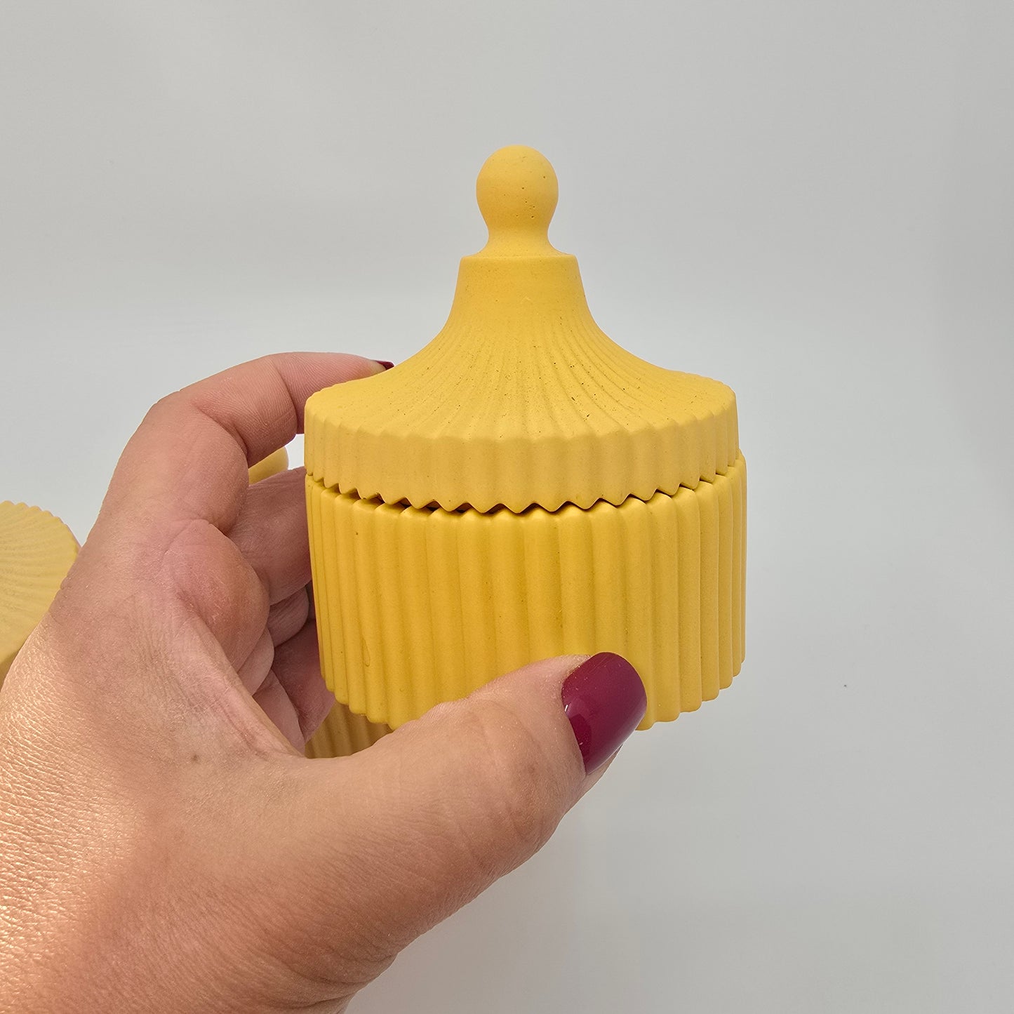 FERN - Trinket Box Yellow