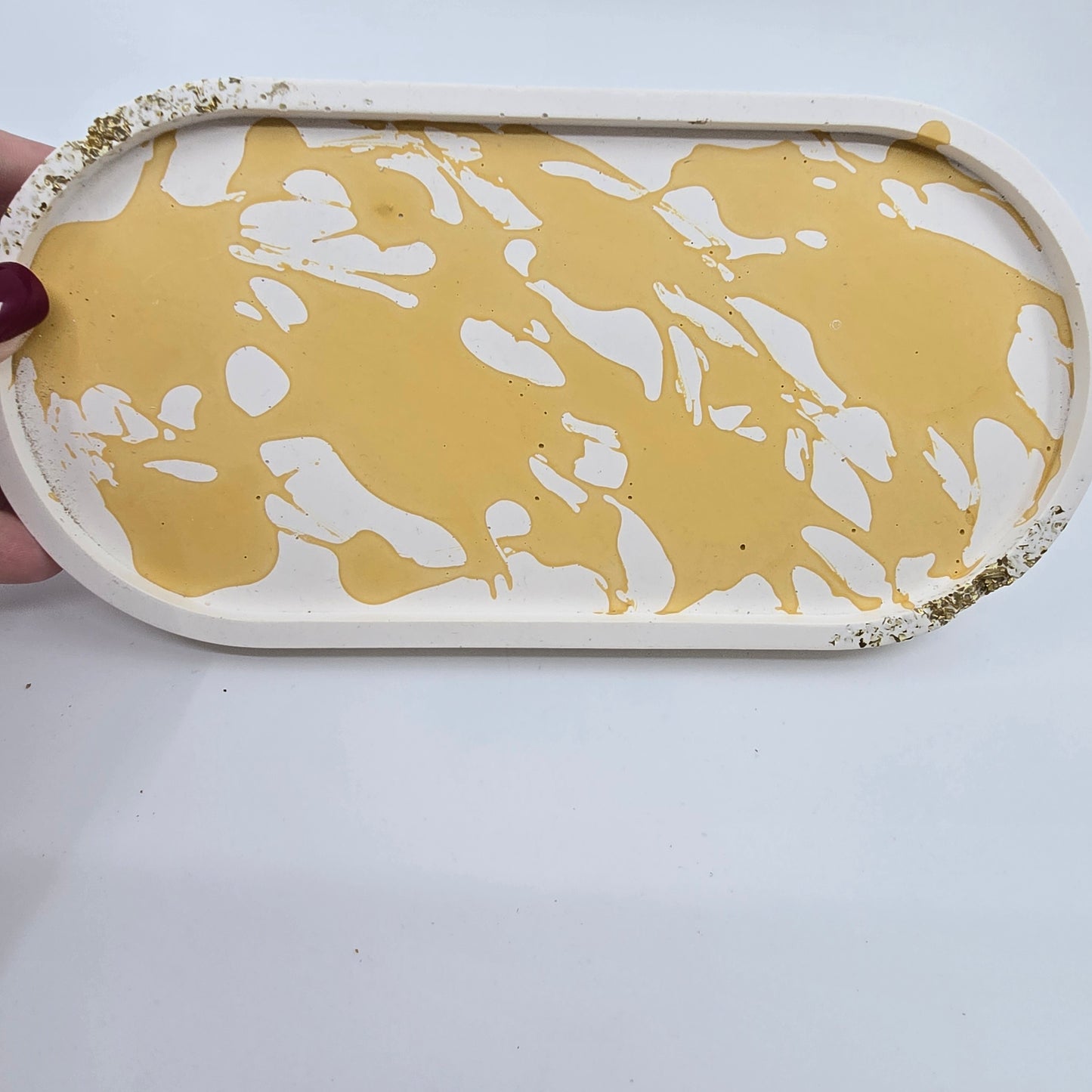 ABSTRACT - Oval Tray