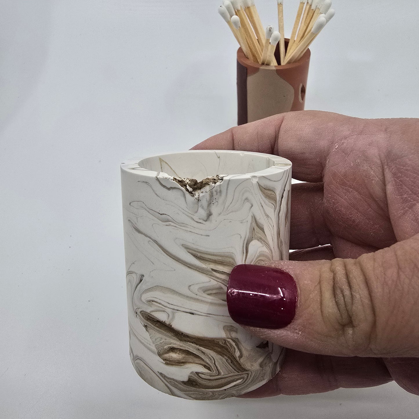 Match Holder with Striker – With Holes