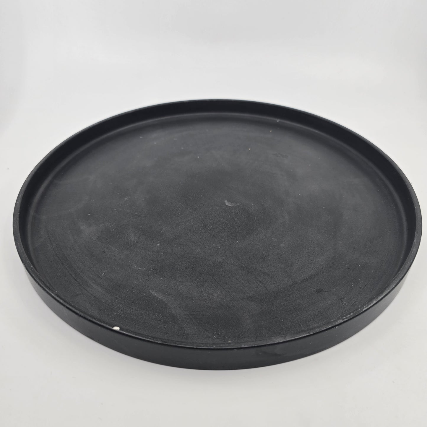 DEEP BLACK - Round Decorative Tray