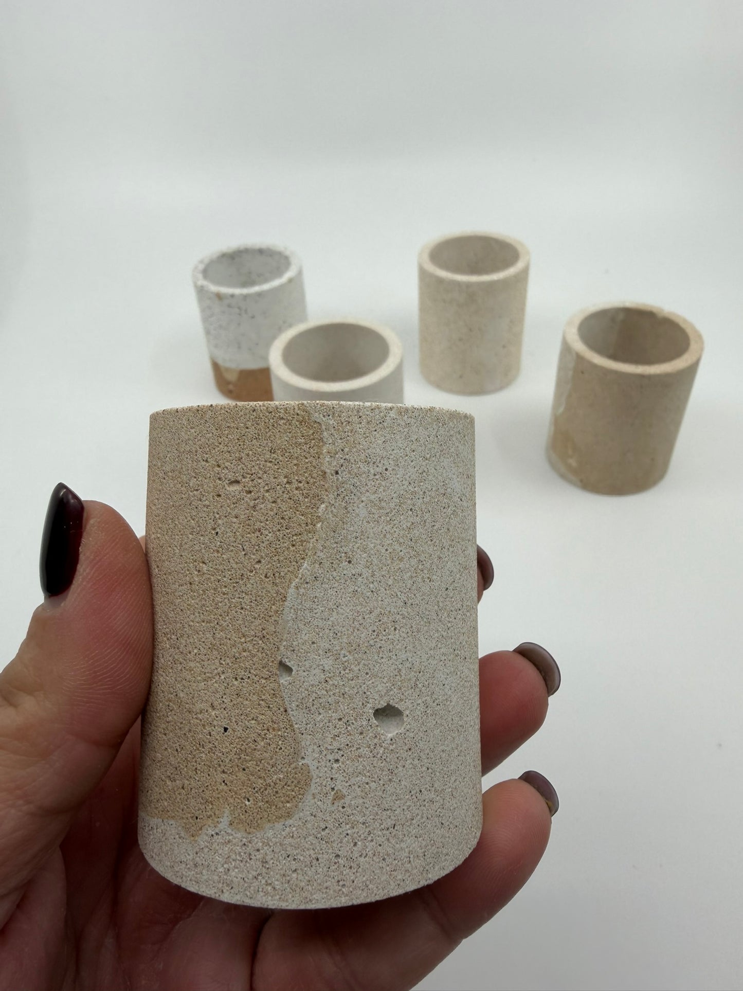 MATCH HOLDERS - Stone Effects