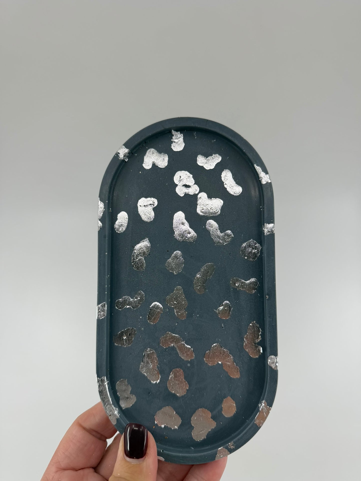 OVAL - Jewellery Tray (Gold & Silver)