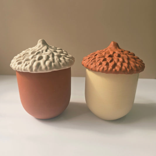 ACORN - Candle with lid