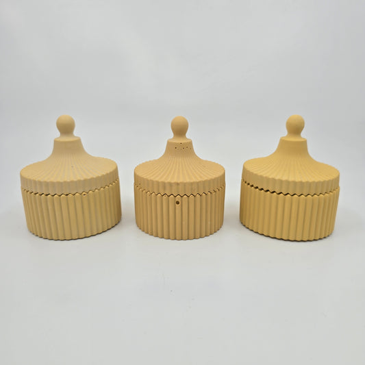 FERN - Trinket Box Yellow