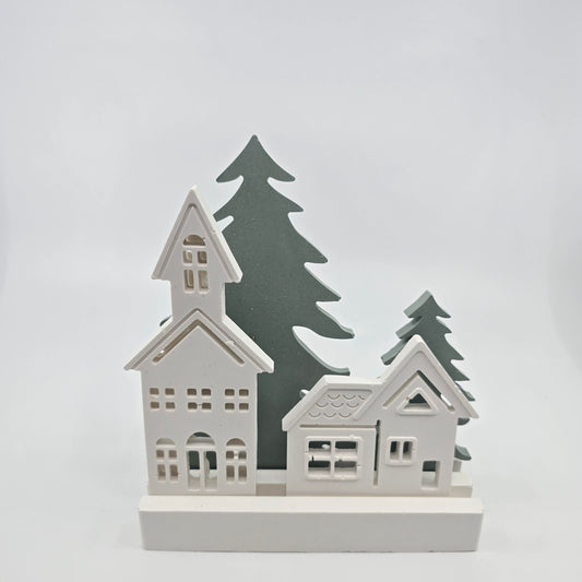 WINTER VILLAGE - Tealight Holder