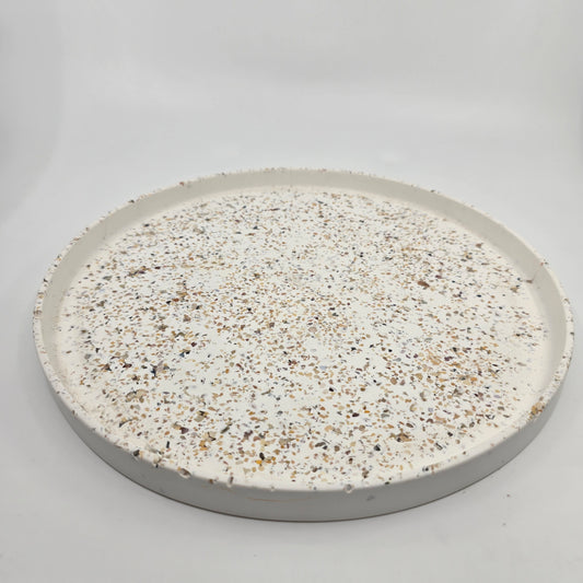 SEASHELLS - Round Decorative Tray