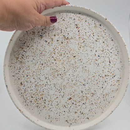 SEASHELLS - Round Decorative Tray