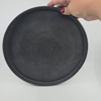 DEEP BLACK - Round Decorative Tray