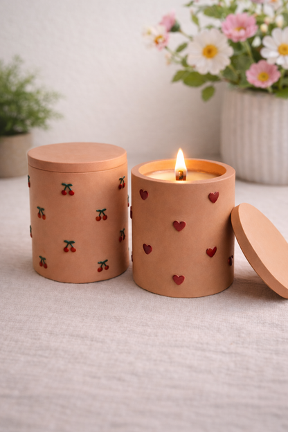SWEET CHARM - Candle with lid