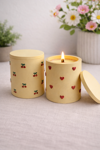 SWEET CHARM - Candle with lid
