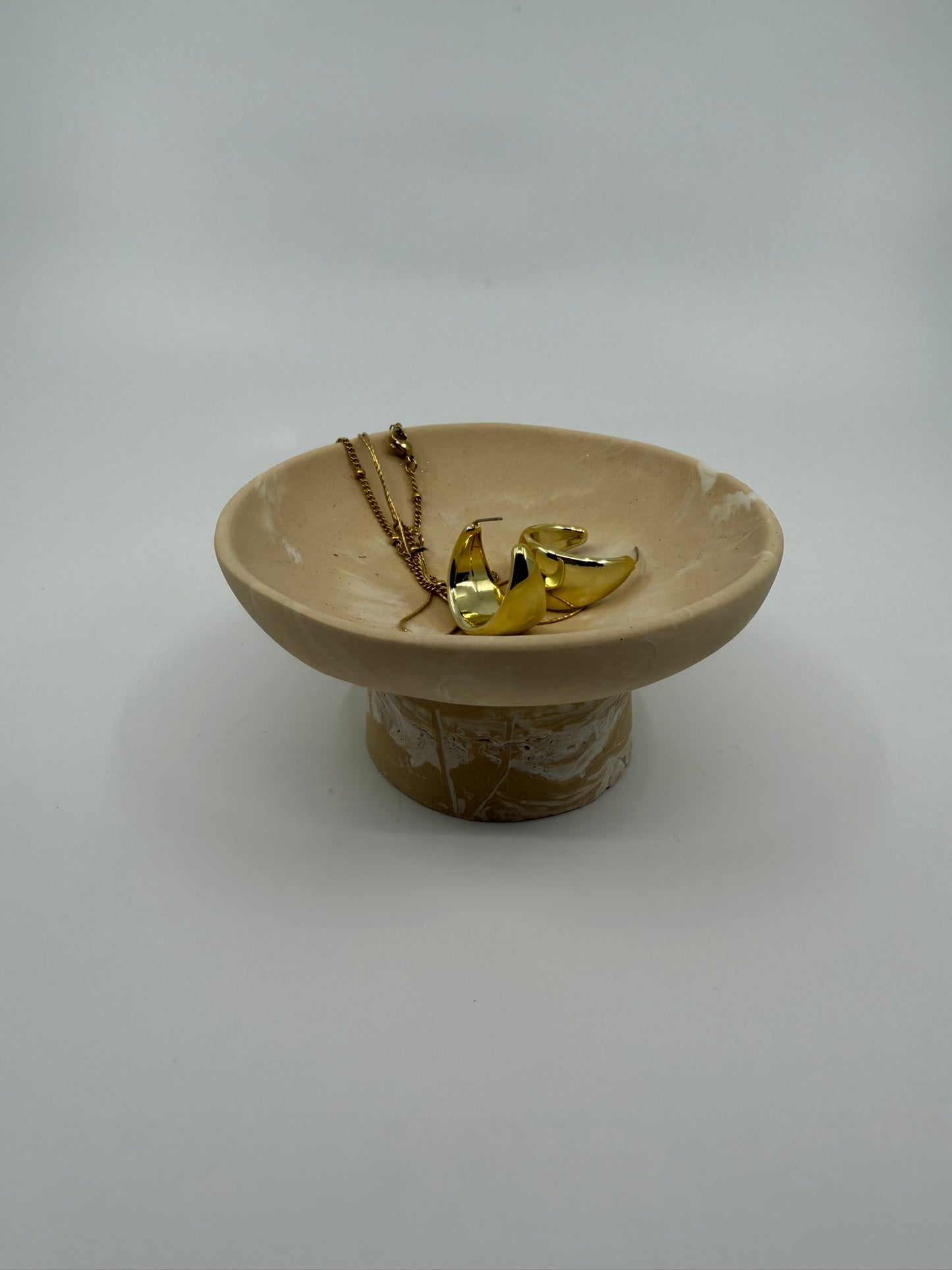 CRATER - Pedestal Trinket Dish (Super Seconds)