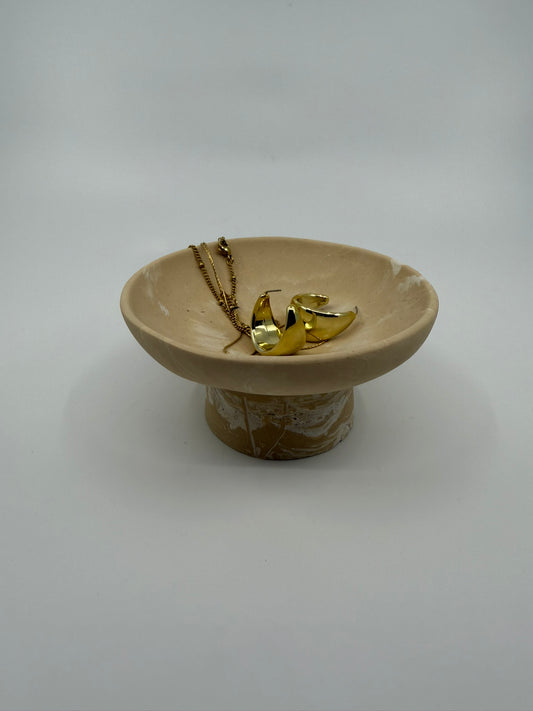 CRATER - Pedestal Trinket Dish (Super Seconds)