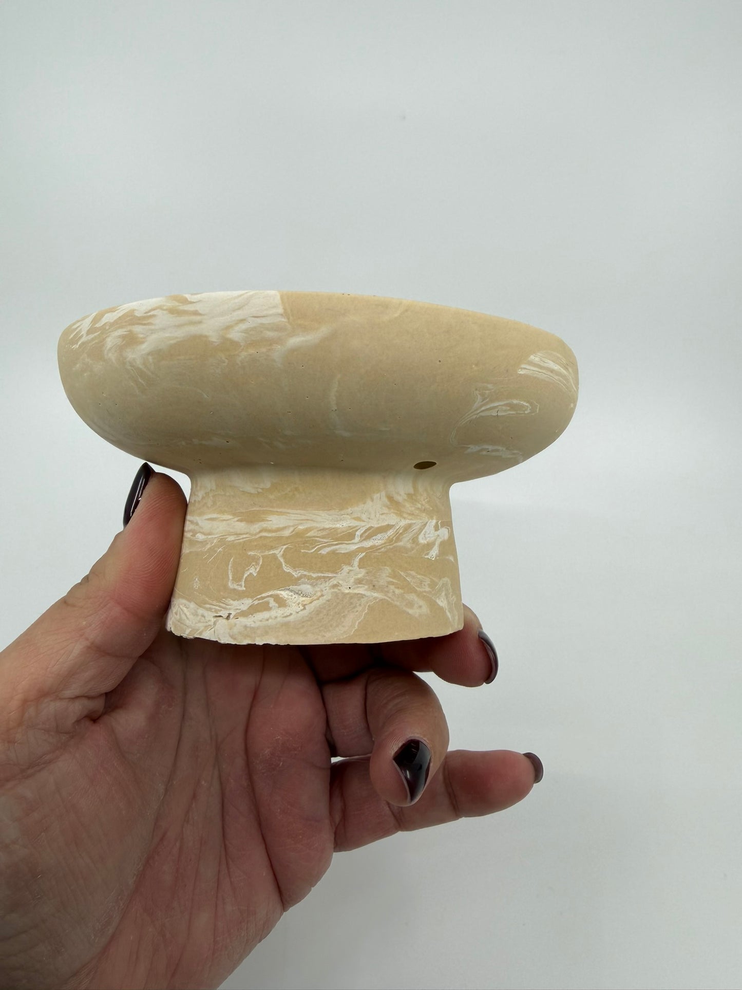 CRATER - Pedestal Trinket Dish (Super Seconds)