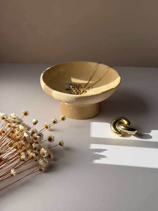 CRATER - Pedestal Trinket Dish