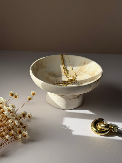 CRATER - Pedestal Trinket Dish