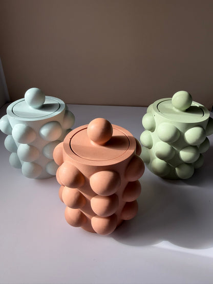 PUFF - Candle with lid