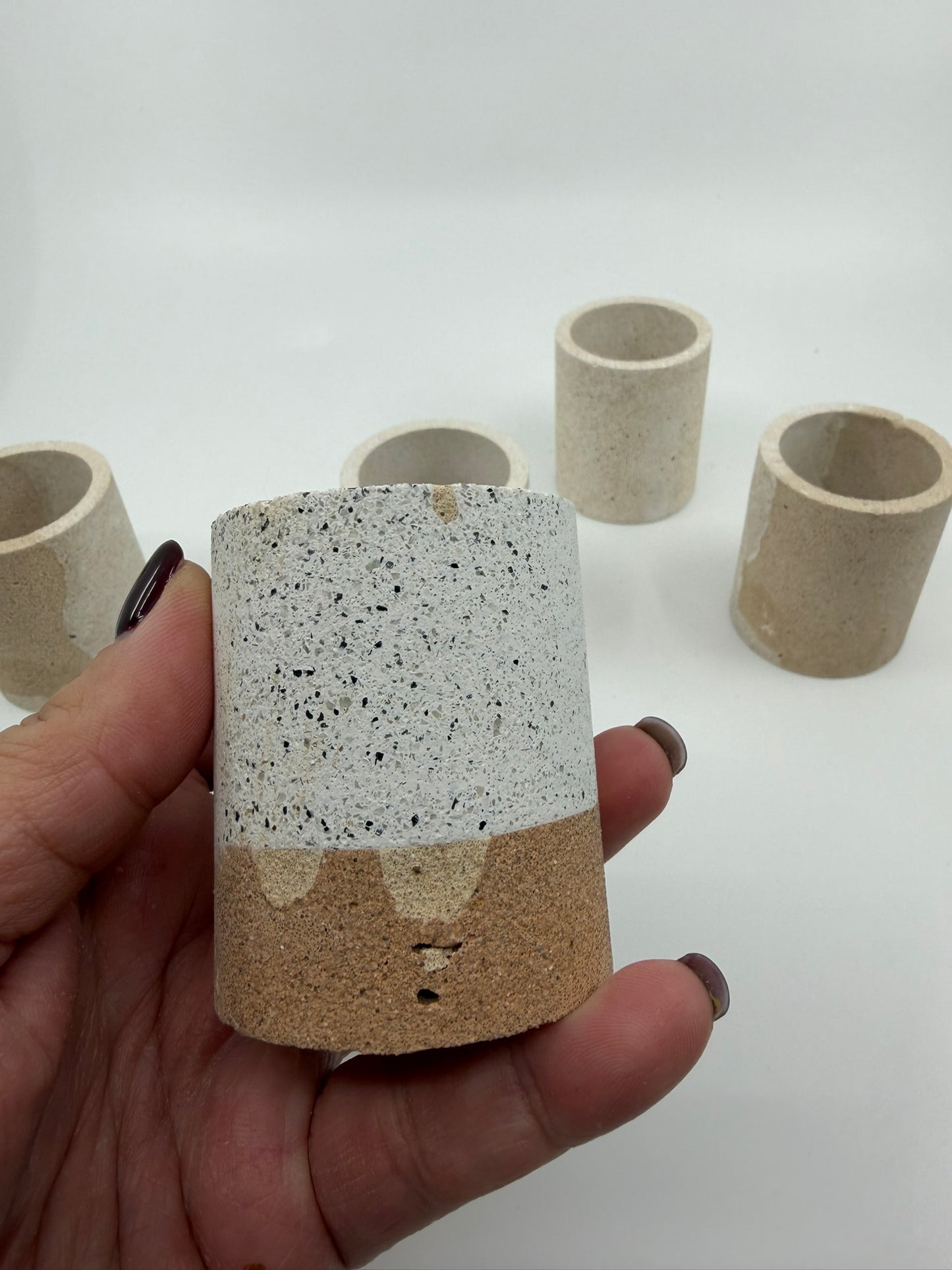 MATCH HOLDERS - Stone Effects