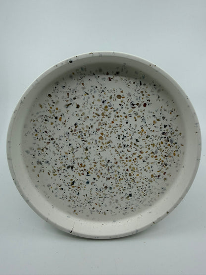SEASHELL - Round Terrazzo Tray