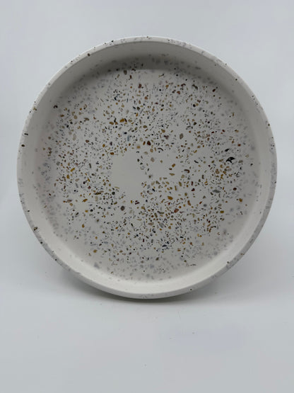 SEASHELL - Round Terrazzo Tray